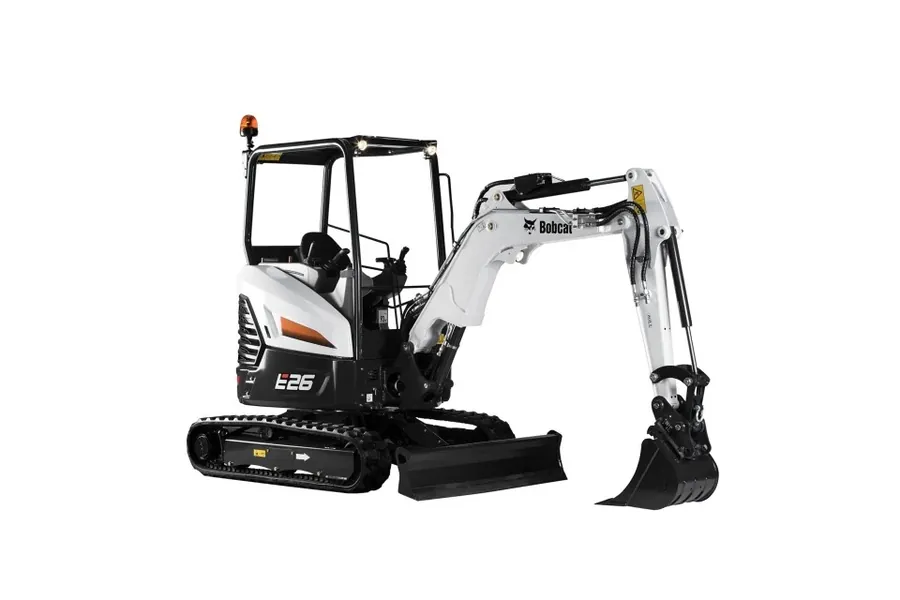 Locação de mini escavadeira Bobcat em Curitiba