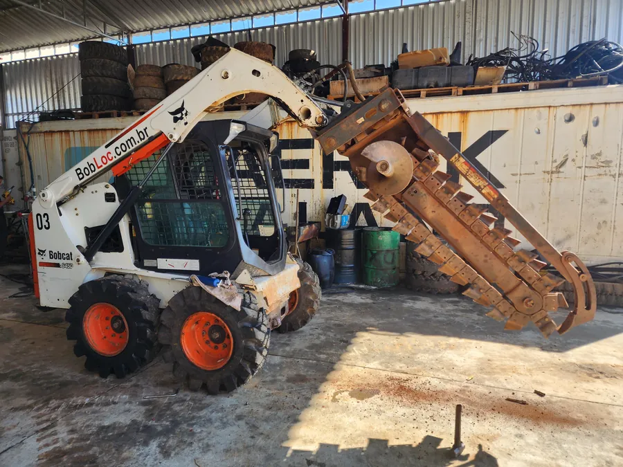 Locação de valetadeira Bobcat em Curitiba